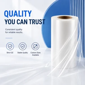 BOPP Pre Coated Thermal Lamination Film Glossy Matte Customized for Printing Paper Lamination