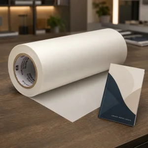BOPP Semi Matte Anti Scratch Satin Thermal Lamination Film 18 Mic Medical Grade for Book Grocery Supermarket