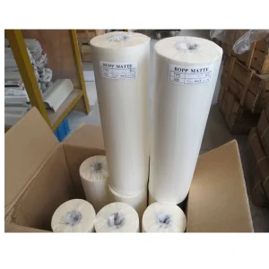 BOPP Thermal Cold Hot Lamination Film Roll for Laminator