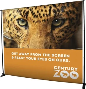 Backdrop Banner Stand for Advertising