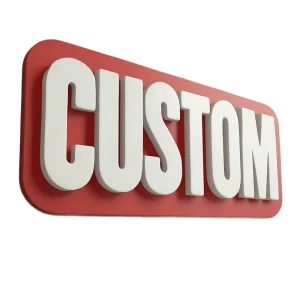 Backlight Word LED Luminous Number 3D Mini Whole Body Letter Highlights Indoor and Outdoor Luminous Words