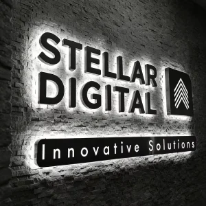 Backlit Acrylic Sign Custom LED Channel Letter 3D Business Advertising Signs LED Illuminated Outdoor LED Sign