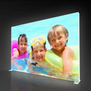 Backlit Fabric Light Box High Brightness LED Lightbox Frameless and Edge-Lit with SEG Tension for Displays