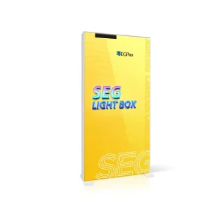 Backlit Rectangle 2 Sided Aluminum Frame LED Light Box for Exhibition Trade Show Floor Standing Advertising Display