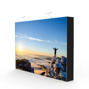 Backlit or Edgelit Fabric LED Frameless Lightbox SEG Tension Textile Light Boxes Fabric Lightbox