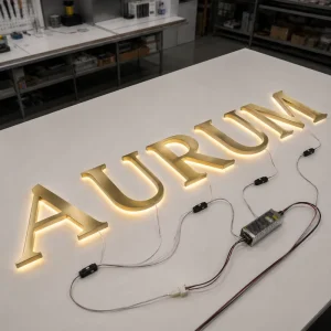 Bakery Shop Outdoor Waterproof LED Sign Letters Custom Manufacturer