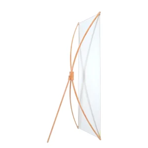 Bamboo X Banner Stand Display