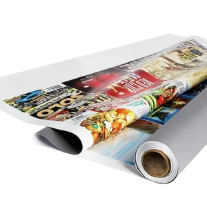 Banner Advertising Light Blocking Inkjet Canvas Fabric for Photographic Use Frontlit Backlit Outdoor Indoor Lightbox Fabric Made
