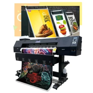 Batch Printing 1.3 1.6m Eco Solvent Printer Intelligent High Precision Solvent Inkjet Printer Outdoor Advertising Signs