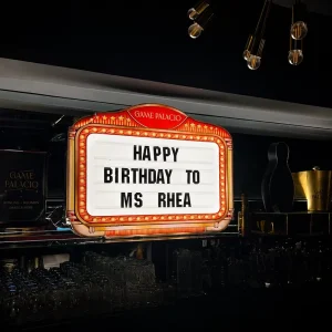 Battery Powered Marquee Letter Board Light Box with Custom Logo for Hotel Restaurant Cafe Party Event Decoration