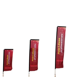 Beach Flag Pole Base Feather Banner Flag Pole Stand Outdoor Advertising Feather Flags