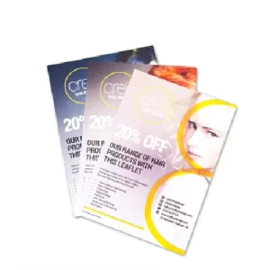 Beauty Promotion Poster Flyers Leaflet Printing Service Art Paper Fast Printing Fast Delivery