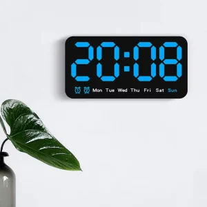 Bedroom Mini Spring Luminous Digital Schedule Letter Insert Model Outdoor Led Giant Smart Desktop Calendar Day Time Alarm Clock