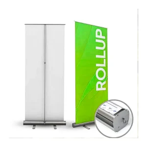 Best Selling Classic Aluminum Retractable Roll Up Banner Stand Advertising Background Display Stand