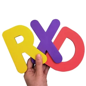Biggest Size Colorful EVA Foam Arabic Magnetic Alphabet Numbers Educational ABC Spelling Game Magnetic Letters and Numbers Toys