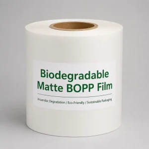 Biodegradable Compostable Film Degradable Environment Friendly Thermal Lamination Film Vs Matte Glossy for Box Packaging