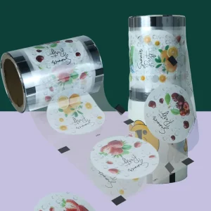 Biodegradable Plastic Cup Sealing Roll Film Custom Cup Sealer Film PP Bubble Tea Cup Sealing Film for Plastic Cups