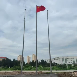 Boat Flagpole Stainless Steel Aluminum Custom Logo Digital Printing Waterproof Durable