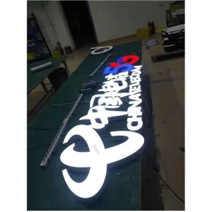 Boundless Luminous Letter Billboard Channel Letter Sign Door Display Luminous Word Signboard