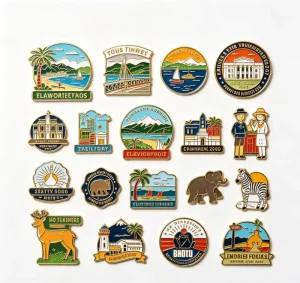 Brooch Iron Zinc Alloy Plate Badge Enamel Lapel Pins Custom Crafts Gifts Souvenirs Badge Hard Soft Enamel Metal Lapel Pin