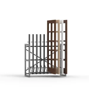 Building Materials Exhibition Door Display Stand Rack System