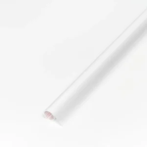 Building White Frosted Glass Film PVC 17%VLT 92% UV 72% IRR Anti Scratch Removable Office Bathroom Architectural Door Window