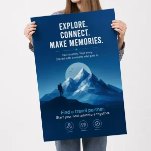 Bulk Custom A3 Poster Printing Laminating Service Advertising Wall Posters