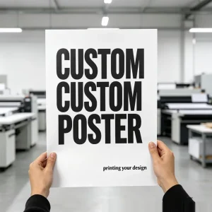Bulk Offset Printing Poster Custom Full Color Art Paper Posters for Commercial Advertising Promotional Event Factory Direct
