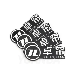 Bulk Stainless Steel Fashion Metal Name Badge Blank Letterpress Gravure Printing Painted Customized Shape Advertising Flat Plate