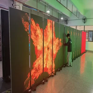Bus Stop Advertising LED Display Poster Outdoor IP67 Waterproof for Public Welfare Advertising