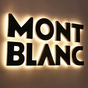 Business Sign Board Logo Office Indoor Outdoor Backlit Illuminated Company Business Signage Wall Logo Led 3d Channel Letter
