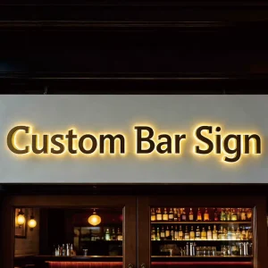 Business Sign Board Office Indoor Outdoor Backlit Illuminated Company Signage Wall Logo LED 3D Channel Letter