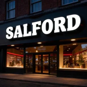 CE RoHS Custom Outdoor Luminous 3D LED Channel Light Letters Signage Storefront Enseigne Lumineuse LED Sign for Business