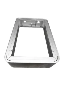 CNC Machined Aluminum Alloy Frame Profiles Integrated Aluminum Housing Frames for Monitors and Advertising Light Boxes