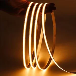 COB LED Strip Light High Density FOB LED Strip Lights DC12V 24V 10W 320/480/768 LEDs/m Waterproof COB LED Strip Lights
