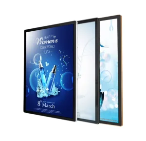 CX101 A0 A4 LED Aluminum Material for Advertising Magnet Light Box Aluminum Frame Ultra Thin LED Light Box
