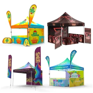 Canopy Cover 3×3 Heavy Duty Outdoor Indoor Popup Luxury Stretch Gazebo Tent Custom Flame Retardant Commercial Promotional Events