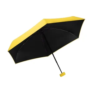 Capsule Sun Umbrella UV Protection Dual-use Sun & Rain Women’s Foldable Compact Portable Parasol with Logo Printing