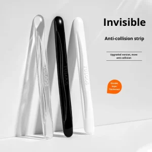 Car Door Anti-Collision Strip Sticker PVC Soft Rubber Material Model T-1 Easy Installation Universal Fitment for Rearview Mirror