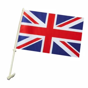 Car Window Flag 30x45cm Double sided Polyester Sporty Printed Flag Pole Customized Any Flag