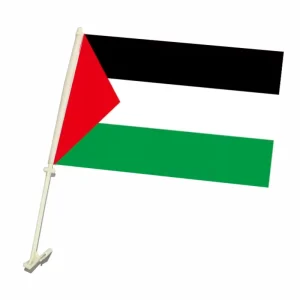 Car Window Flag 30x45cm Double sided Polyester Sporty Printed Flag Pole Customized Any Flag