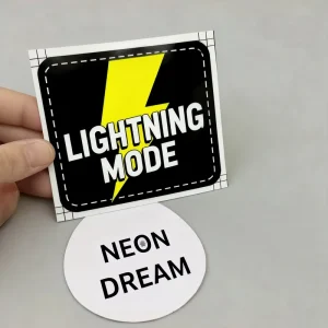 Cartoon Stickers Custom Shaped Self adhesive Label Stickers Self printing Die Cutting Customizable Sticker
