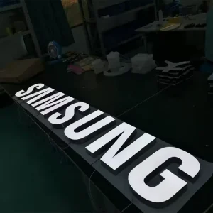 Channel Letters Epoxy Resin Material Letter Sign Waterproof LED Letter Signage