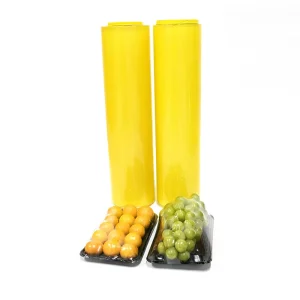 China 9mic 17mic Food Grade Pvc Cling Film