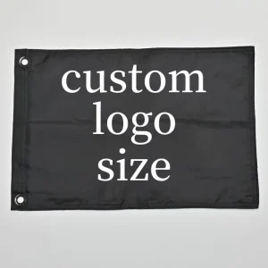 China Design Festival Custom Knitted Polyester Flag 3x5ft Waterproof Custom Logo Digital Printing for Large Scale Advertising