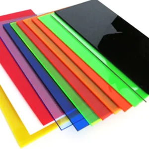 China Manufacture Red Colorful 6mm Acrylic Sheets Respect 5 mm for Outdoor Sign Board