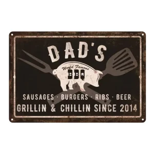 China Manufacturer Vintage Tin Sign Poster Custom Printing Metal Poster