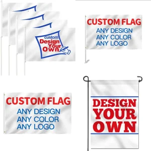 Chinese Factory Flagnshow Promotional Custom Car Hand Garden String Mini Body Flag All Kinds of Custom Flag