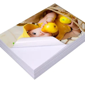 Chinese Factory Supplies Custom Waterproof 135gsm Autocollant Matte Paper Glossy Sticker Photo Paper