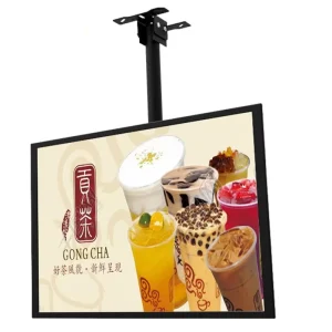 Christmas Decoration Single Double Sided Acrylic Advertising Led Magnetic Light Box